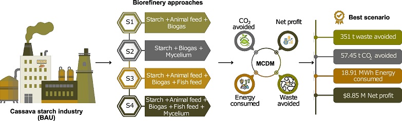 research on bio fuel Beyond tradition: charting a greener future for cassava starch industry using multi-criteria decision-making